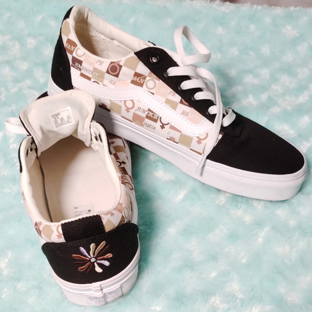 Vans Checkered Sneakers women empowerment